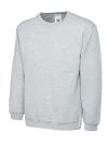 UC201 Premium Sweatshirt Heather Grey colour image